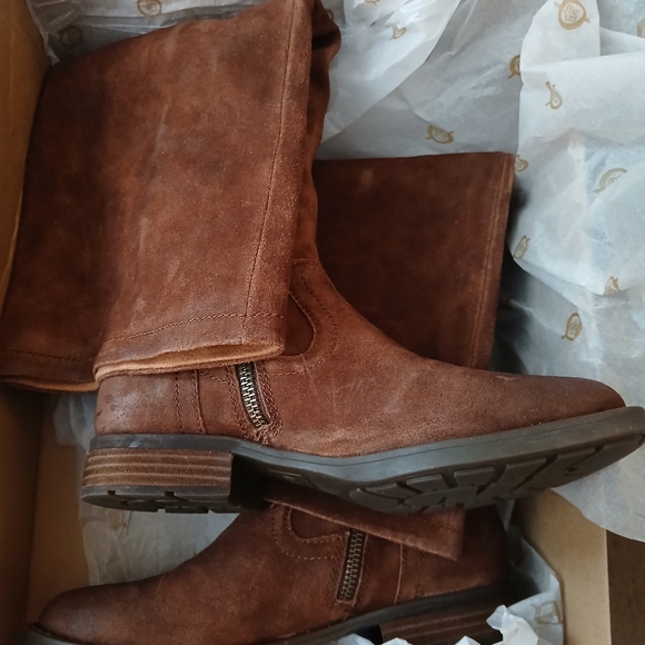 Born Britton Over The Knee Leather Tall Boots Size 6.5 for Women - Picture 10 of 11